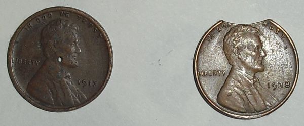 Help-With-Two-Pennies;-Both-Cut,-One-With-No-Reverse..?